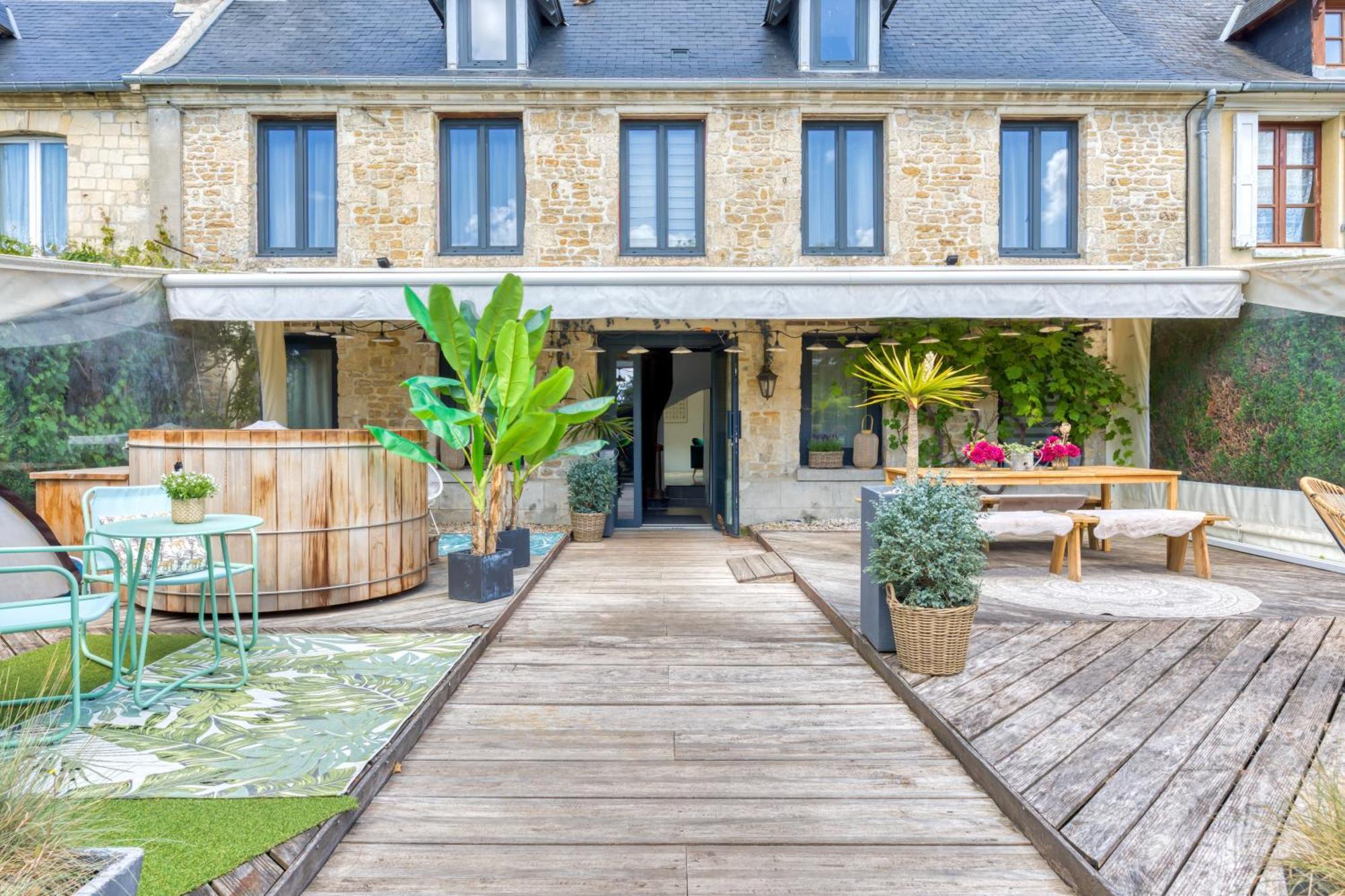 La Dame De Coeur La Maison A L'Oree De Deauville 뚜끄 외부 사진